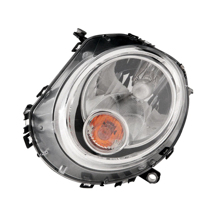 2007-2015 Mini Cooper Clubman/S Driver Side Headlight Assembly Halogen White Indicator Composite Convertible/Hatchback - MC2502107-Partify-Painted-Replacement-Body-Parts