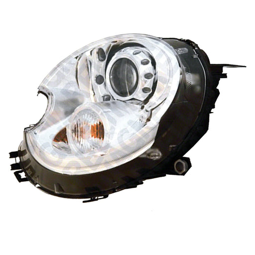 2007-2015 Mini Cooper Roadster/S Driver Side Headlight Assembly Xenon White Indicator Composite Convertible/Coupe/Hatchback - MC2502108-Partify-Painted-Replacement-Body-Parts