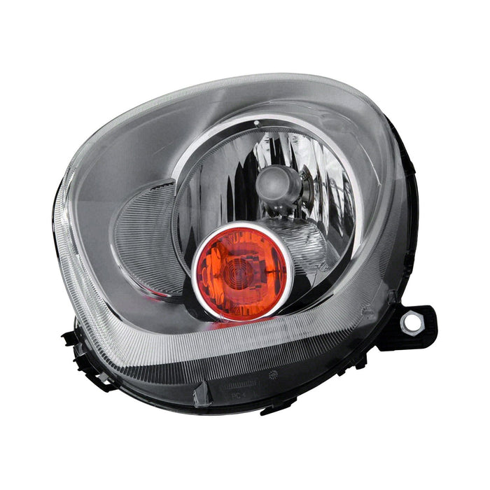 2011-2016 Mini Cooper Countryman Driver Side Headlight Assembly R60 Halogen Yellow Indicator Composite - MC2502109-Partify-Painted-Replacement-Body-Parts