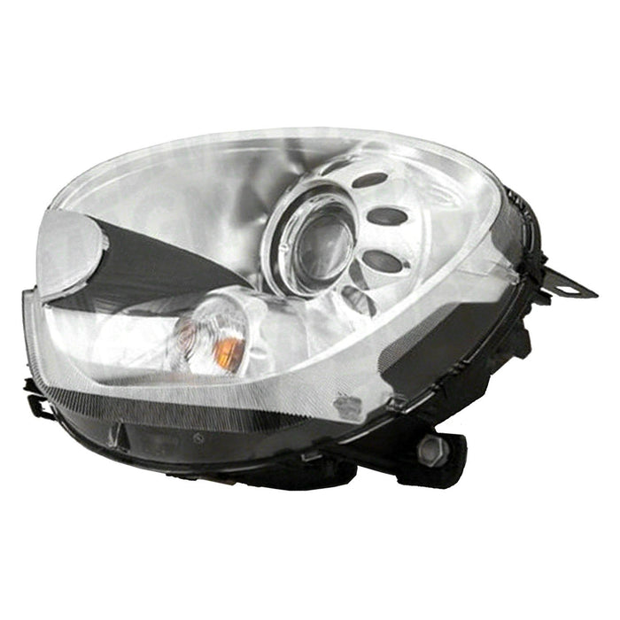 2011-2016 Mini Cooper Countryman Driver Side Headlight Assembly R60 Bi-Xenon W/O Adaptive Headlamps Composite - MC2502111-Partify-Painted-Replacement-Body-Parts