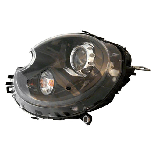 2007-2015 Mini Cooper Clubman/John Cooper Works Clubman/Roadster/S Clubman/S Clubman Hampton Driver Side Headlight Assembly Bi-Xenon W/O Adaptive H/Lamps W/Yellow Turn Ind. W/ Housing Composite Convertible/Coupe/Hatchback - MC2502114-Partify-Painted-Replacement-Body-Parts