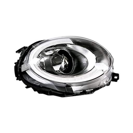 2016-2019 Mini Cooper/Cooper Clubman Driver Side Headlight Assembly F55 Led W/O Cornering Lamps Composite 4 Door Convertible/Hatchback - MC2502119-Partify-Painted-Replacement-Body-Parts