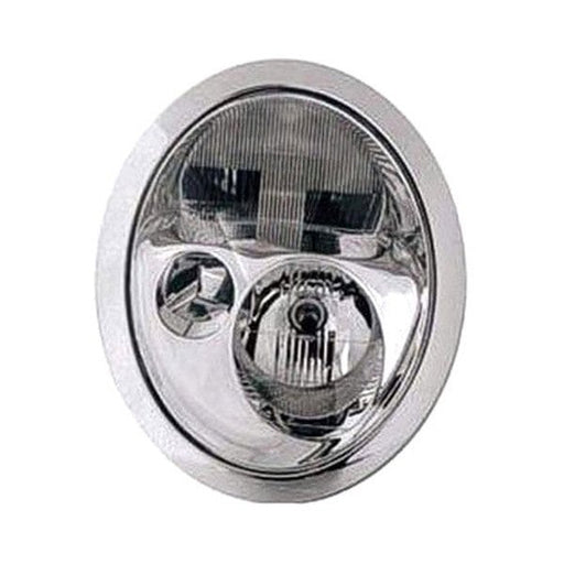 2002-2004 Mini Cooper Base/S Passenger Side Headlight Assembly Halogen W/O H/Lamp Washers Composite - MC2503101-Partify-Painted-Replacement-Body-Parts