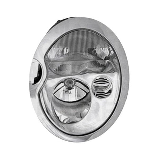 2002-2004 Mini Cooper Base/S Passenger Side Headlight Assembly Xenon W/O H/Lamp Washers Composite - MC2503104-Partify-Painted-Replacement-Body-Parts