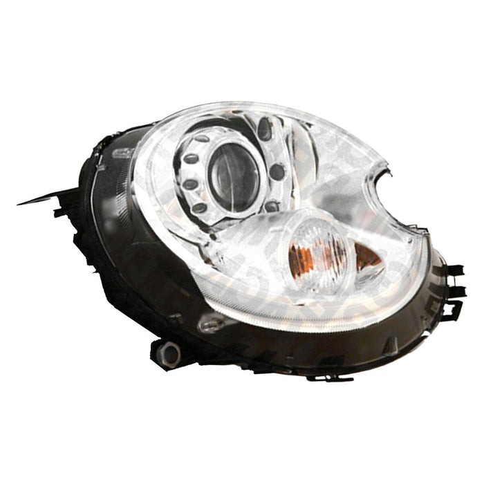 2007-2015 Mini Cooper Roadster/S Passenger Side Headlight Assembly Xenon White Indicator Composite Convertible/Coupe/Hatchback - MC2503108-Partify-Painted-Replacement-Body-Parts