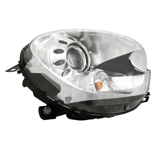 2011-2016 Mini Cooper Countryman Passenger Side Headlight Assembly R60 Bi-Xenon W/O Adaptive Headlamps Composite - MC2503111-Partify-Painted-Replacement-Body-Parts