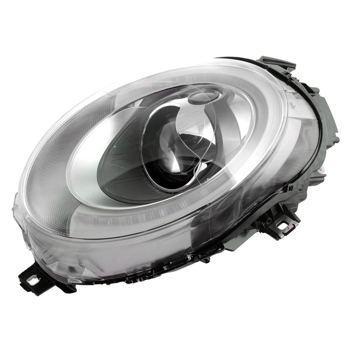 2014-2015 Mini Cooper Passenger Side Headlight Assembly F56 Led White Indicator Composite - MC2503117-Partify-Painted-Replacement-Body-Parts