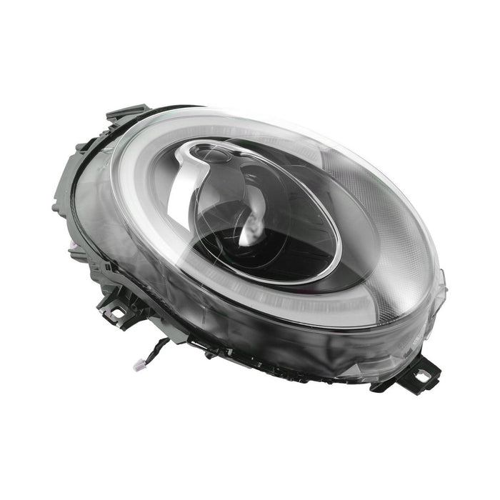 2015 Mini Cooper Passenger Side Headlight Assembly F56 Led W/Cornering Lamps Yellow Indicator Composite - MC2503118-Partify-Painted-Replacement-Body-Parts