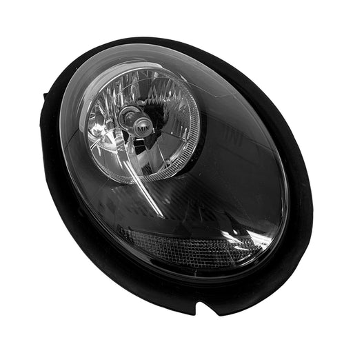 2019-2021 Mini Cooper Passenger Side Headlight Lens Housing F55 Halogen White Indicator 4 Door Convertible/Hatchback - MC2519104-Partify-Painted-Replacement-Body-Parts