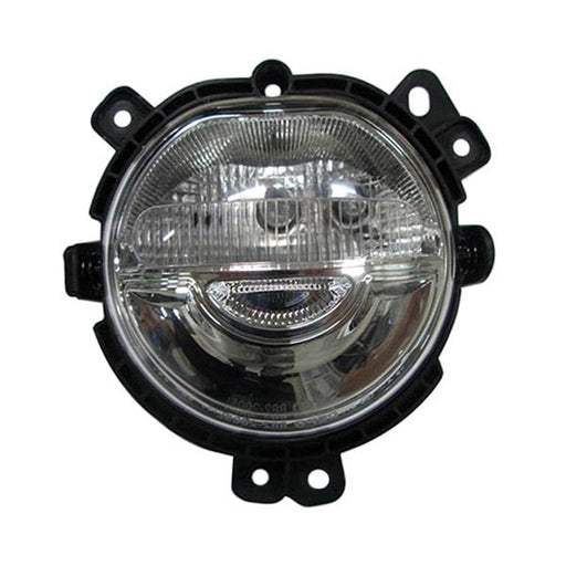 2017-2020 Mini Cooper Countryman Passenger Side Daytime Running Light W/O Fog Lamps Halogen H/Lamps - MC2563103-Partify-Painted-Replacement-Body-Parts