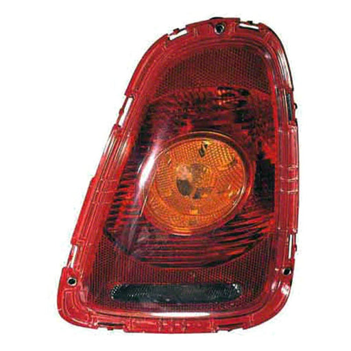 2007-2010 Mini Cooper Driver Side Tail Light Assembly W/Amber Lens - MC2800103-Partify-Painted-Replacement-Body-Parts