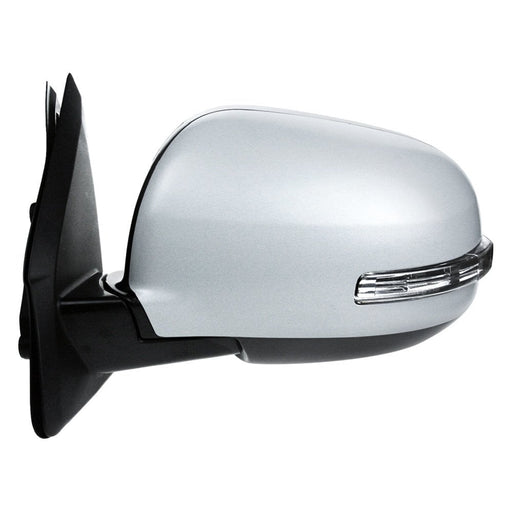 2012-2013 Mitsubishi Outlander Driver Side Door Mirror Power Heated W/Signal Lamp W/Cover Assembly - MI1320141-Partify-Painted-Replacement-Body-Parts