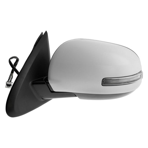 2016-2017 Mitsubishi Outlander Driver Side Door Mirror W/Turn Signal Lamps Pwr Folding W/Cover Assembly - MI1320152-Partify-Painted-Replacement-Body-Parts