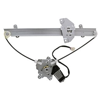 1997-2001 Mitsubishi Mirage Front Driver Side Window Regulator Power W/Motor Assembly - MI1350111-Partify-Painted-Replacement-Body-Parts
