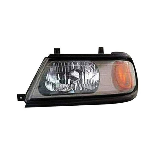 2000-2004 Mitsubishi Montero Sport Driver Side Headlight Assembly W/Flat Bezel Composite - MI2502126-Partify-Painted-Replacement-Body-Parts