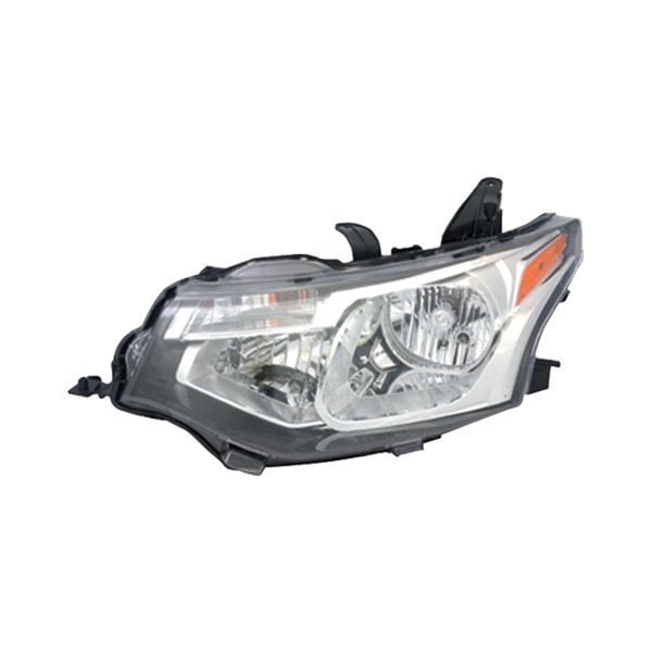 2014-2015 Mitsubishi Outlander Driver Side Headlight Assembly Halogen Composite - MI2502163-Partify-Painted-Replacement-Body-Parts