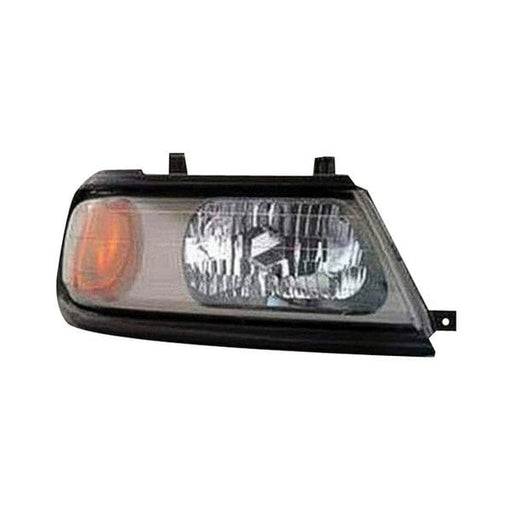 2000-2004 Mitsubishi Montero Sport Passenger Side Headlight Assembly W/Flat Bezel Composite - MI2503126-Partify-Painted-Replacement-Body-Parts