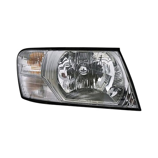 2005-2006 Mitsubishi Montero Passenger Side Headlight Assembly Composite - MI2503152-Partify-Painted-Replacement-Body-Parts