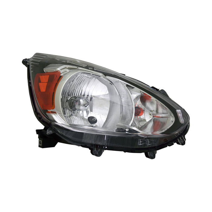 2014-2020 Mitsubishi Mirage Passenger Side Headlight Assembly Composite - MI2503164-Partify-Painted-Replacement-Body-Parts