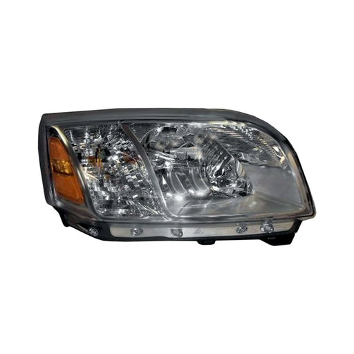 2006-2009 Mitsubishi Raider Passenger Side Headlight Lens Housing - MI2519103-Partify-Painted-Replacement-Body-Parts