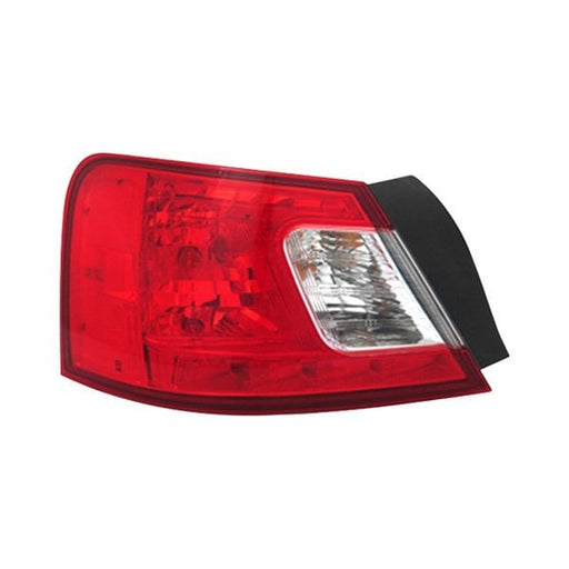 2009-2012 Mitsubishi Galant Driver Side Tail Light Assembly - MI2800134-Partify-Painted-Replacement-Body-Parts