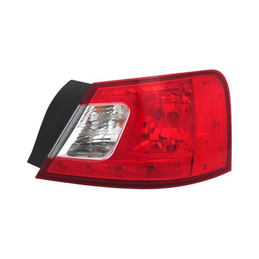 2009-2012 Mitsubishi Galant Passenger Side Tail Light Assembly - MI2801134-Partify-Painted-Replacement-Body-Parts