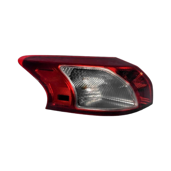 2009-2017 Mitsubishi Lancer ES Sportback/GT Sportback/GTS Sportback/Ralliart Sportback/SE Limited Edition Sportback/SE Sportback Driver Side Tail Light Assembly Ralliart Outer - MI2804106-Partify-Painted-Replacement-Body-Parts