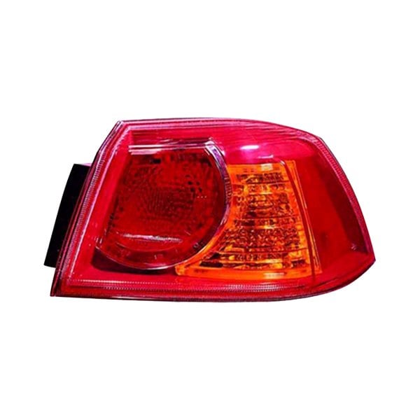 2008-2013 Mitsubishi Lancer Passenger Side Tail Light Assembly On Body Outer - MI2805100-Partify-Painted-Replacement-Body-Parts