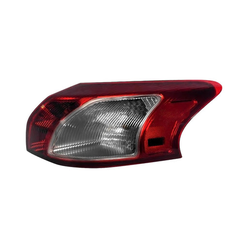 2009-2017 Mitsubishi Lancer ES Sportback/GT Sportback/GTS Sportback/Ralliart Sportback/SE Limited Edition Sportback/SE Sportback Passenger Side Tail Light Assembly Ralliart Outer - MI2805106-Partify-Painted-Replacement-Body-Parts
