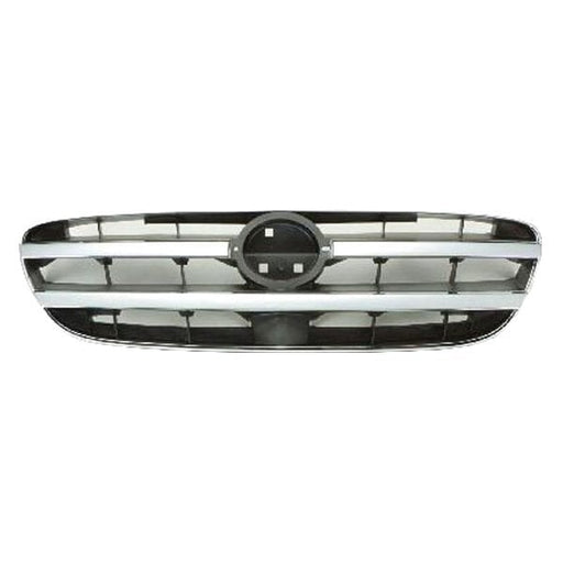 2002-2003 Nissan Maxima Grille Bright & Silver Assembly - NI1200202-Partify-Painted-Replacement-Body-Parts