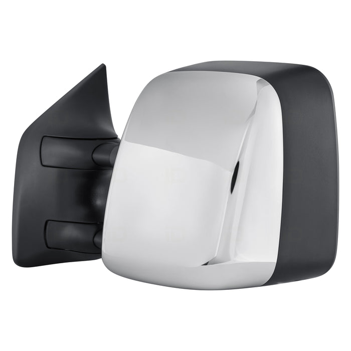 2004-2015 Nissan TITAN LE/SL Driver Side Door Mirror Power Heated W/Memory W/Towing Pkg W/Chrome Cover Assy - NI1320204-Partify-Painted-Replacement-Body-Parts