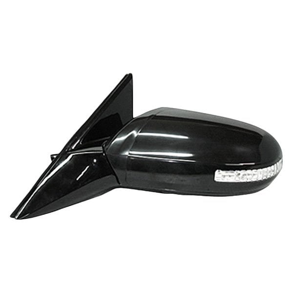 2009-2014 Nissan Maxima Driver Side Door Mirror Power Heated W/Premium Pkg: W/Sport Pkg: W/Memory W/Signal Lamp W/O Dim Assembly - NI1320213-Partify-Painted-Replacement-Body-Parts
