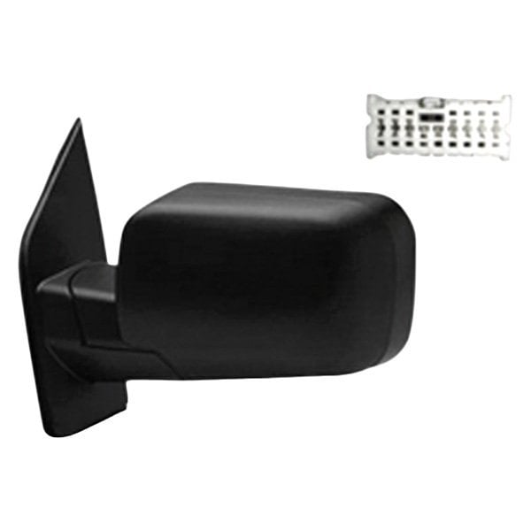 2008-2013 Nissan TITAN PRO-4X Driver Side Door Mirror Power Heated W/Memory W/O Big Tow Pkg W/Textured Cover Assembly Assembly - NI1320214-Partify-Painted-Replacement-Body-Parts