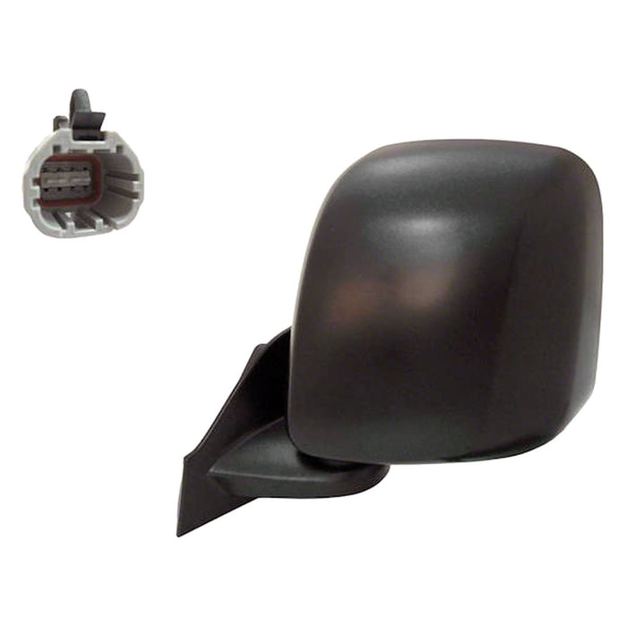 2013-2021 Nissan NV200 SV/Chevrolet City Express LT Driver Side Door Mirror Power W/Appearance Pkg Assembly - NI1320247-Partify-Painted-Replacement-Body-Parts