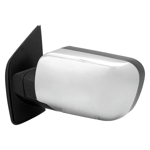 2011-2015 Nissan TITAN SV Driver Side Door Mirror W/O Towing Pkg Chrome Assembly - NI1320249-Partify-Painted-Replacement-Body-Parts