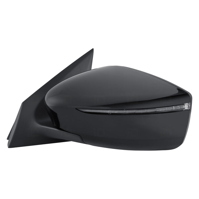 2015-2017 Nissan Versa Driver Side Door Mirror Power W/Signal Lamp W/Cover Assembly - NI1320253-Partify-Painted-Replacement-Body-Parts