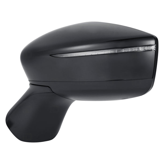 2015-2019 Nissan Versa Note SR Driver Side Door Mirror Non-Heated W/Signal Lamp W/Covers Assembly - NI1320266-Partify-Painted-Replacement-Body-Parts