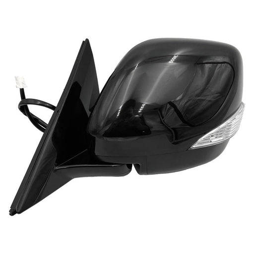 2017-2020 Nissan Armada SV Driver Side Door Mirror W/Cover Textured Assembly - NI1320292-Partify-Painted-Replacement-Body-Parts