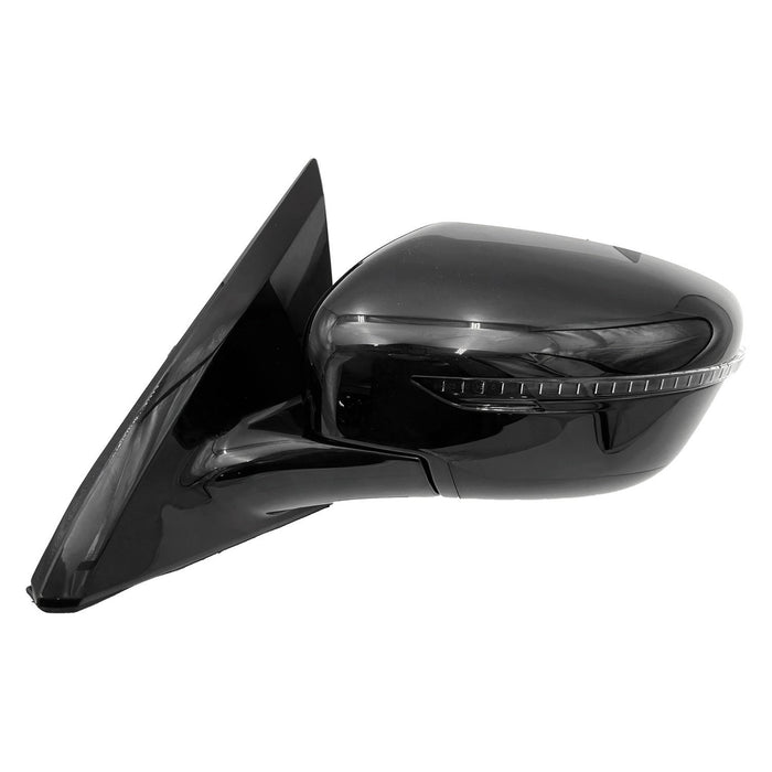 2018-2020 Nissan Pathfinder Driver Side Door Mirror Non-Heated W/Cover Assembly - NI1320318-Partify-Painted-Replacement-Body-Parts