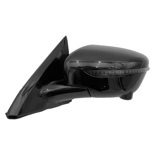 2018-2020 Nissan Pathfinder Driver Side Door Mirror Heated W/Around View Monitor W/Cover Assembly - NI1320320-Partify-Painted-Replacement-Body-Parts