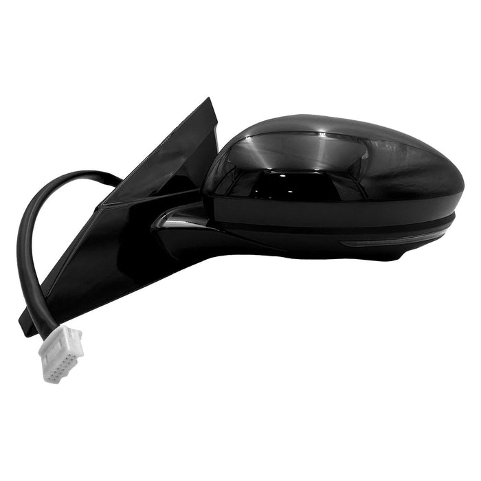 2020-2022 Nissan Altima Platinum Driver Side Door Mirror Heated W/Side View Camera W/Cover - NI1320324-Partify-Painted-Replacement-Body-Parts