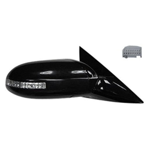 2009-2014 Nissan Maxima SV Passenger Side Door Mirror Power W/O Premium Pkg W/Signal Lamp Assembly - NI1321196-Partify-Painted-Replacement-Body-Parts