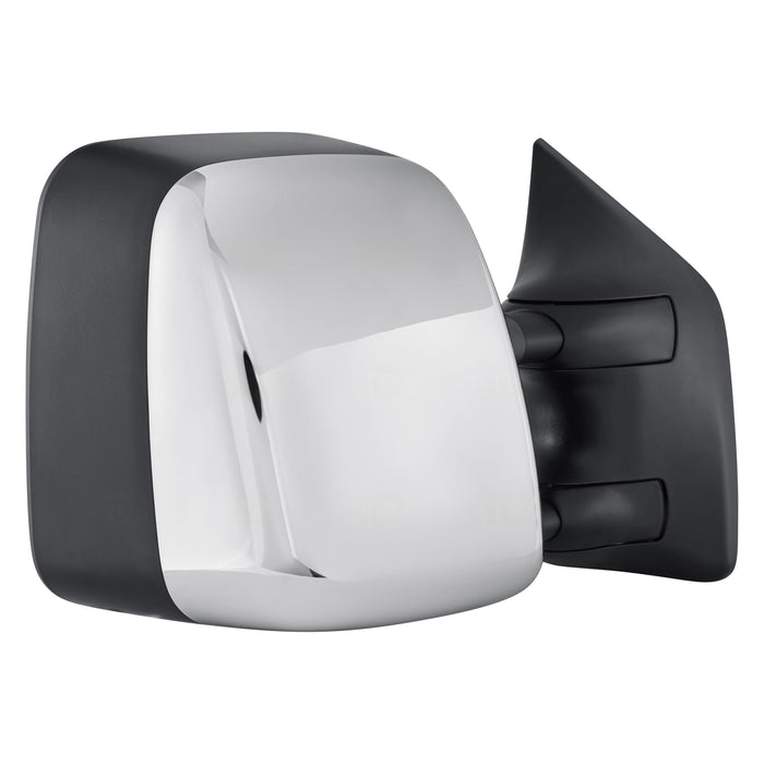 2004-2015 Nissan TITAN LE/SL Passenger Side Door Mirror Power Heated W/Memory W/Towing Pkg W/Chrome Cover Assy - NI1321204-Partify-Painted-Replacement-Body-Parts