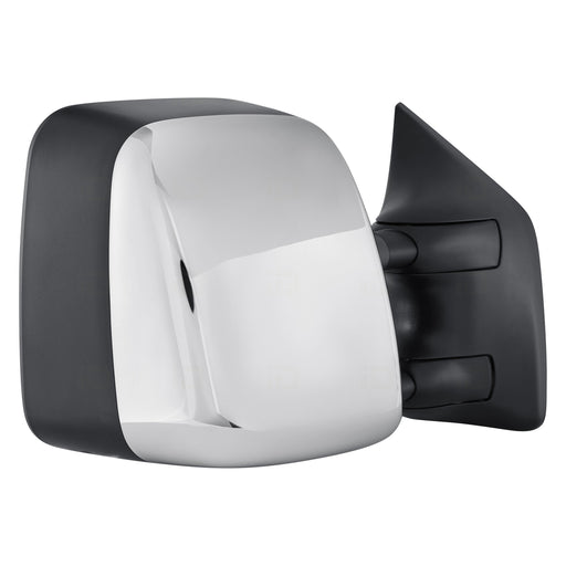 2004-2015 Nissan TITAN LE/SL Passenger Side Door Mirror Power Heated W/Memory W/Towing Pkg W/Chrome Cover Assy - NI1321204-Partify-Painted-Replacement-Body-Parts