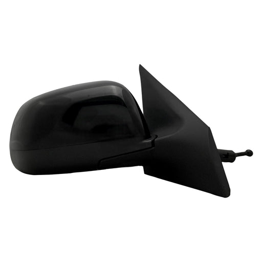 2012-2014 Nissan Versa 1.6 S/1.6 S Plus Passenger Side Door Mirror Manual W/Cover Assembly - NI1321240-Partify-Painted-Replacement-Body-Parts