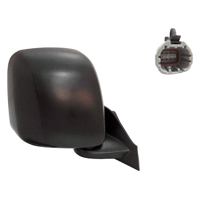 2013-2021 Nissan NV200 SV/Chevrolet City Express LT Passenger Side Door Mirror Power W/Appearance Pkg Assembly - NI1321247-Partify-Painted-Replacement-Body-Parts