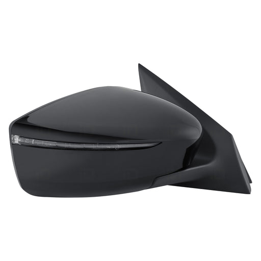 2015-2017 Nissan Versa Passenger Side Door Mirror Power W/Signal Lamp W/Cover Assembly - NI1321253-Partify-Painted-Replacement-Body-Parts