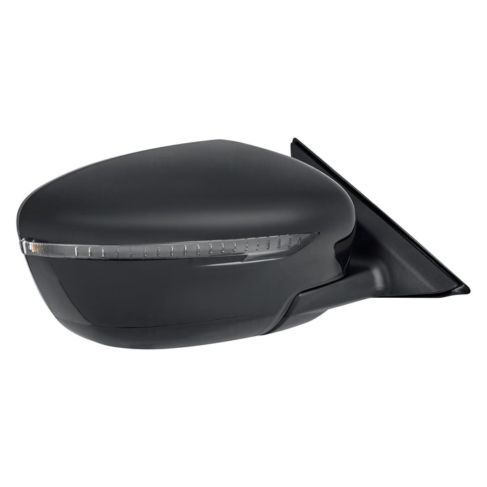 2014-2016 Nissan Rogue Passenger Side Door Mirror Power Non-Heated W/Signal W/O Side View Camera W/Cover Assembly - NI1321254-Partify-Painted-Replacement-Body-Parts