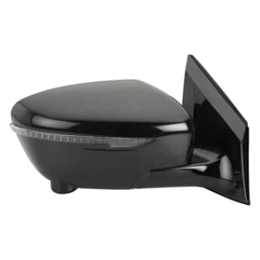 2016-2020 Nissan Rogue Passenger Side Door Mirror Power Heated W/Side View Camera W/Cover Assembly - NI1321289-Partify-Painted-Replacement-Body-Parts