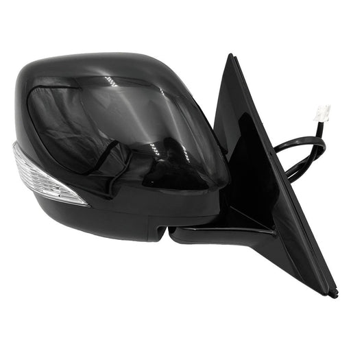 2017-2020 Nissan Armada SV Passenger Side Door Mirror W/Cover Textured Assembly - NI1321292-Partify-Painted-Replacement-Body-Parts